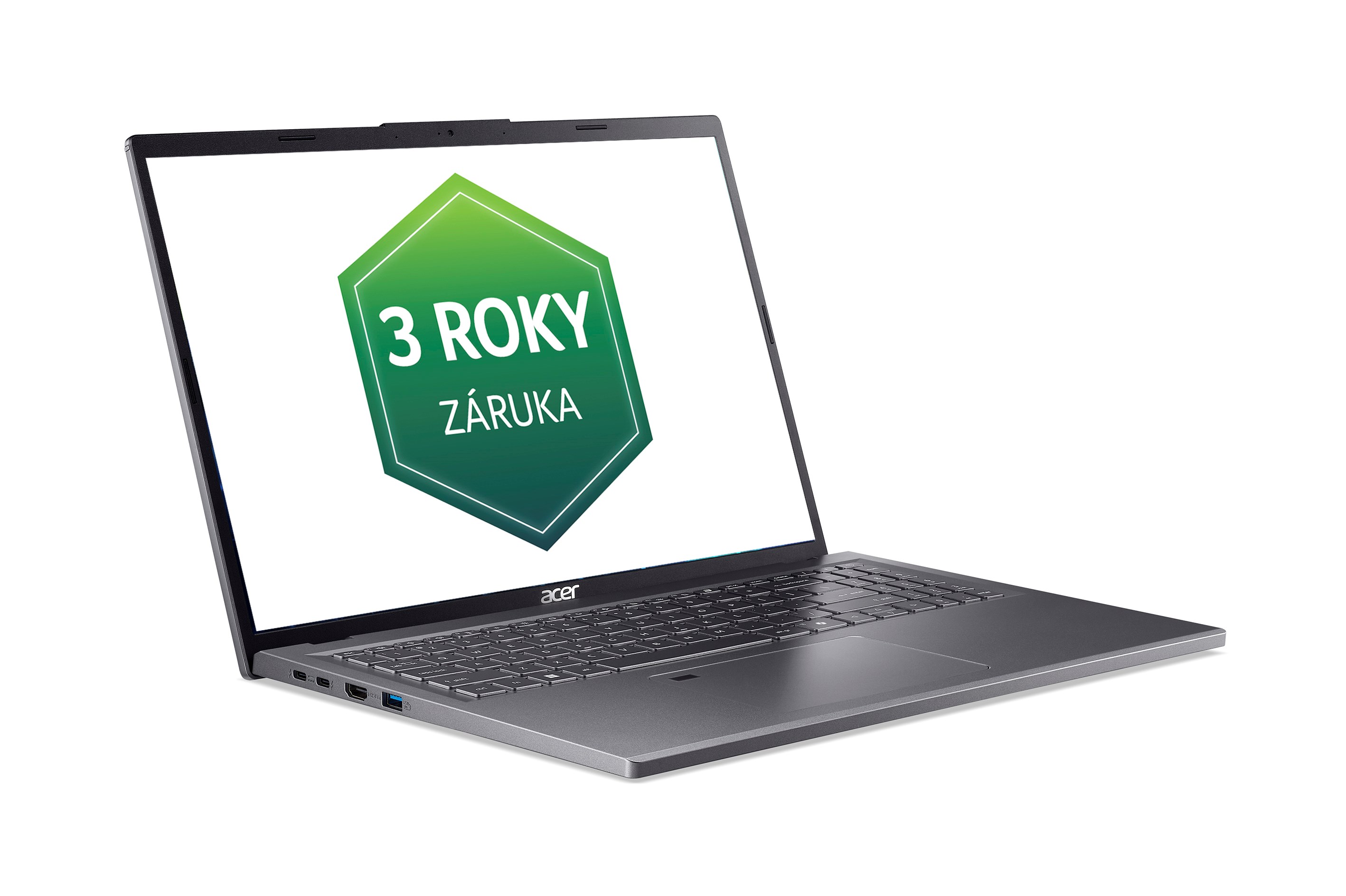 ACER NTB Aspire 16 (A16-71GM-55SS),Ultra5-125H,16"WUXGA,16GB,512GB SSD,RTX 3050,W11H,Gray