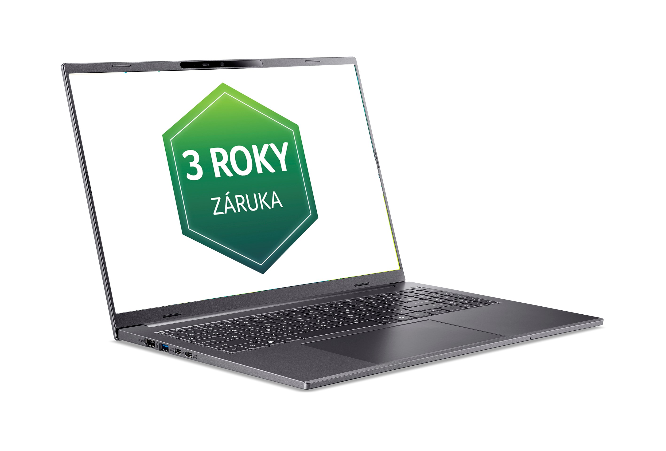 ACER NTB Aspire 16 AI (A16-11M-X18U),QSnapX X1-26100,16"WUXGA,16GB,512GB SSD,QAdreno,W11H,Gray