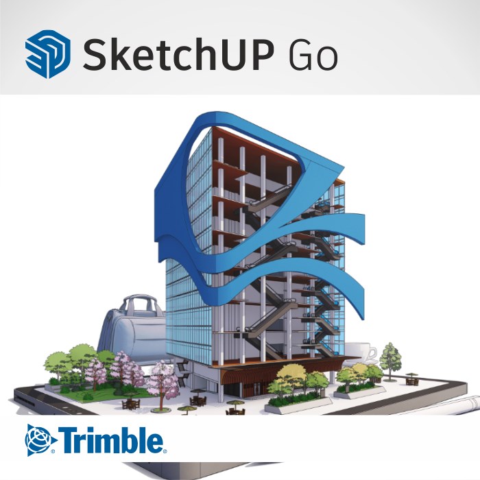 SketchUp Go, 1 uživatel, pronájem na 1 rok