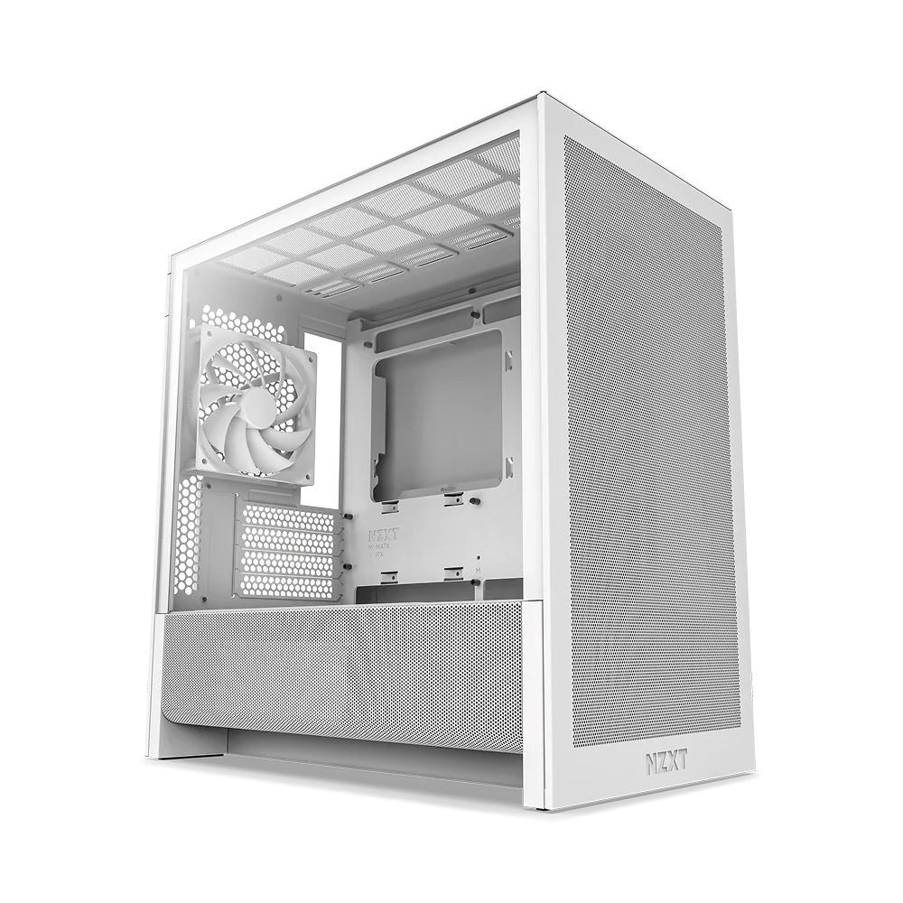 NZXT skříň H3 Flow / microATX / 1x120mm / USB / USB-C / bílá