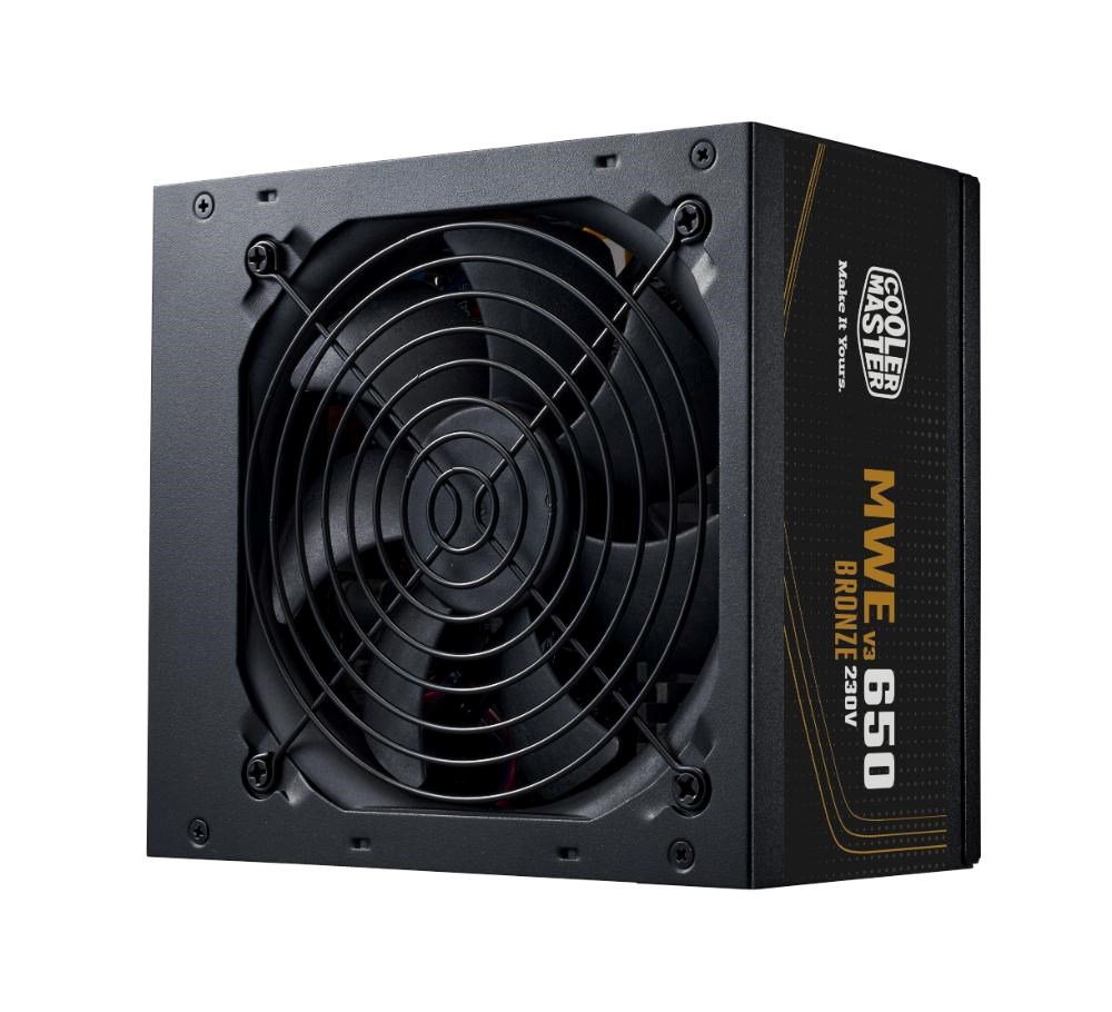 Cooler Master zdroj MWE Bronze 650W V3, 120mm, 80+ Bronze