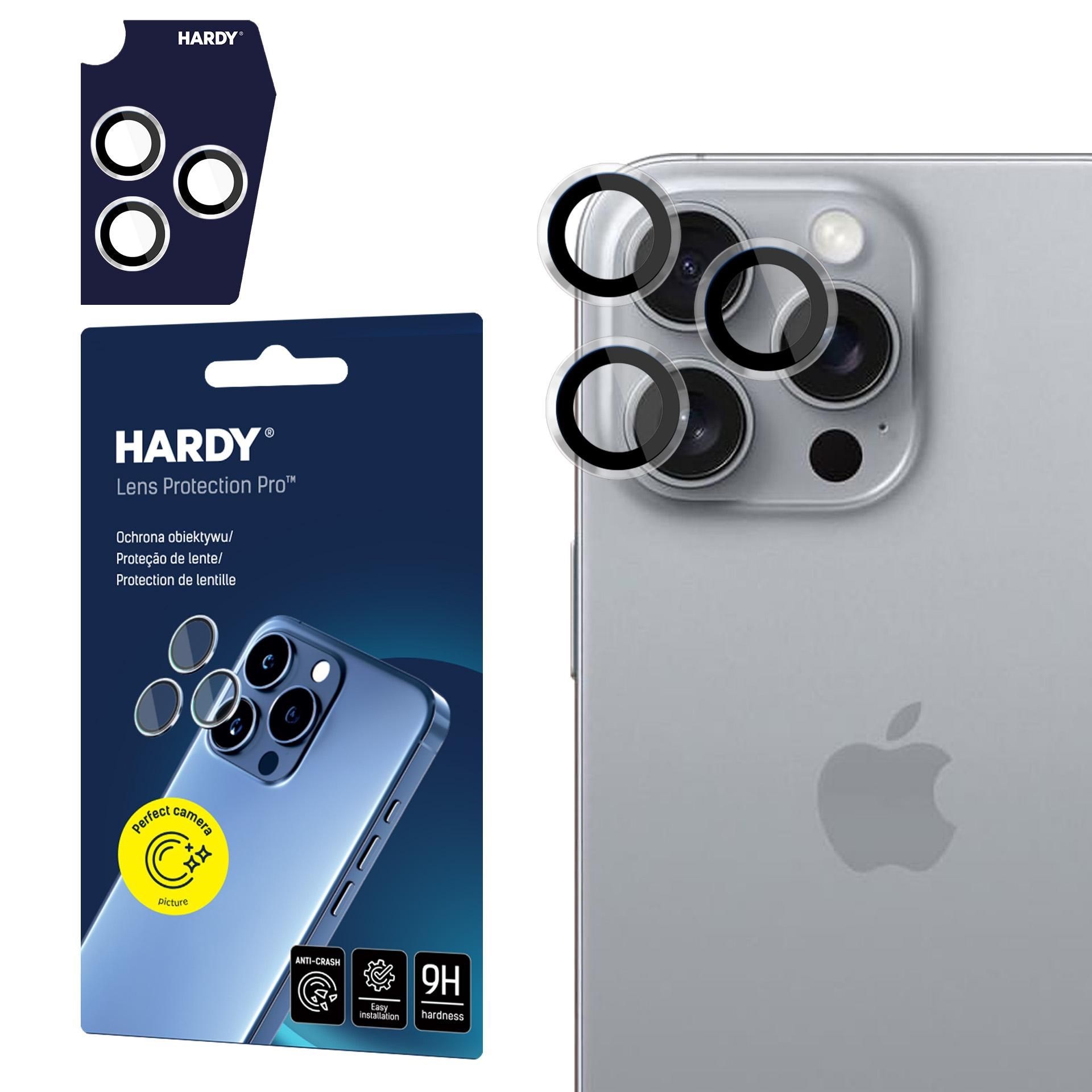 3mk Hardy Lens Protection Pro pro iPhone 16 Pro /16 Pro Max, čirý