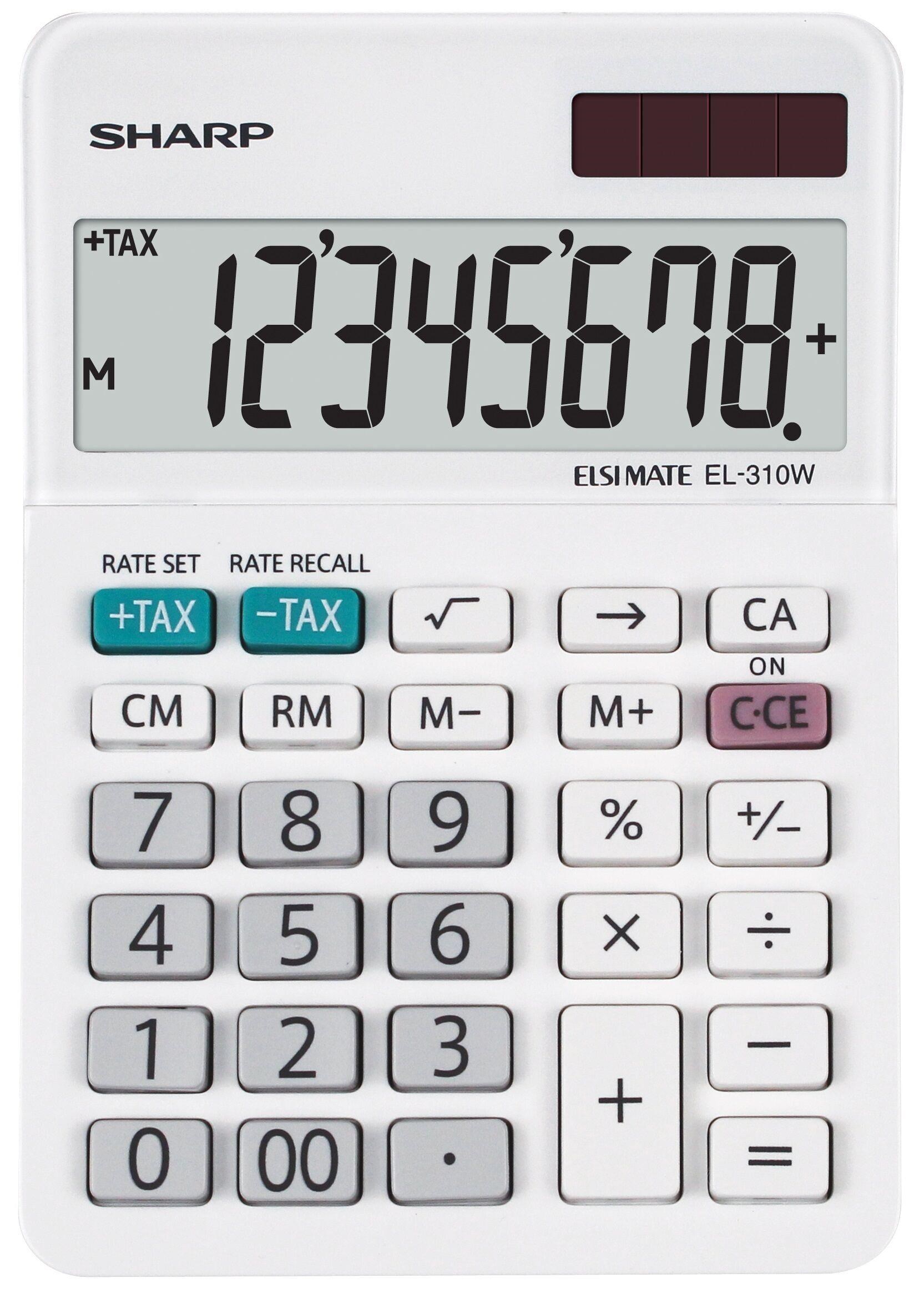 SHARP kalkulačka - SH-EL310WB - bilá