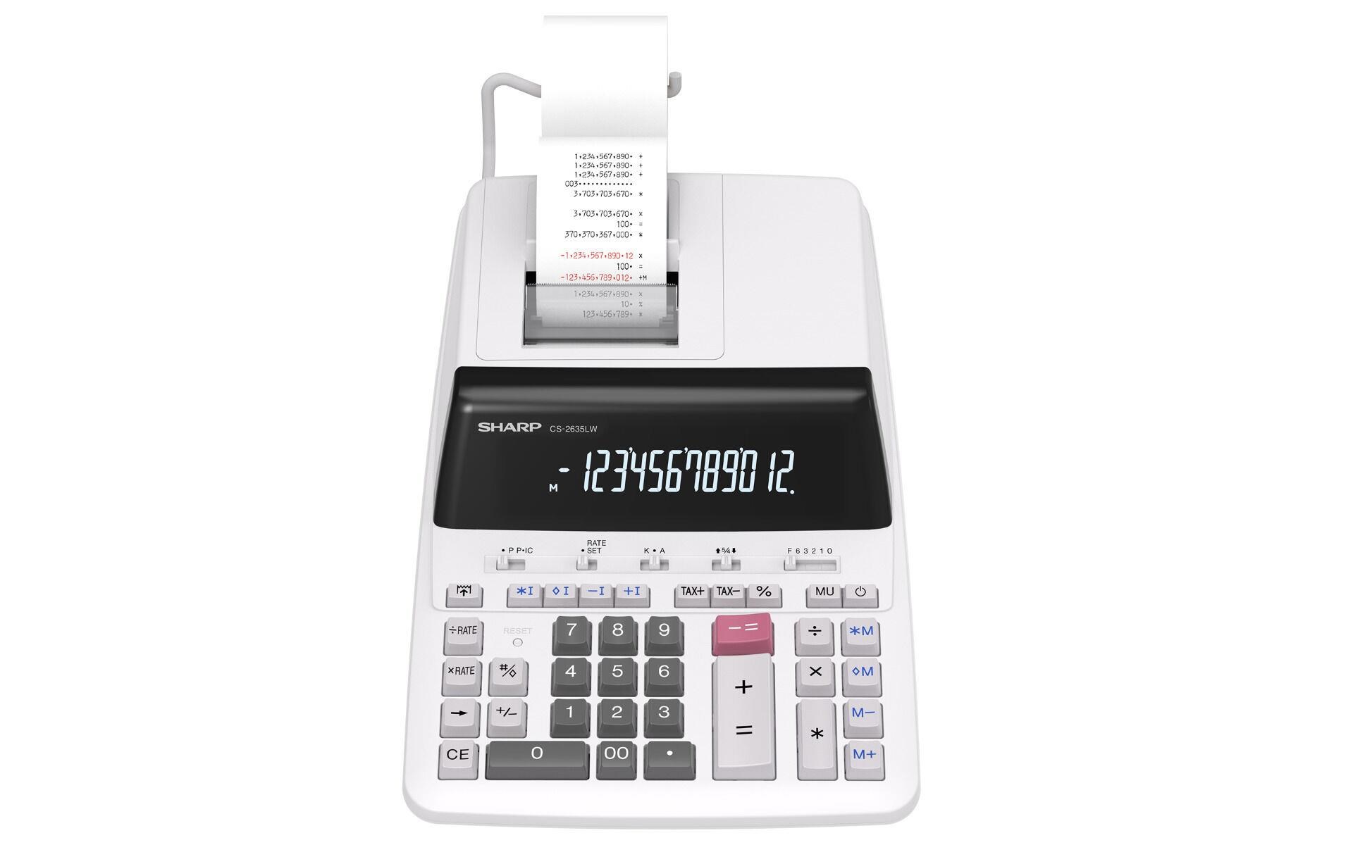 SHARP kalkulačka - SH-CS2635LW