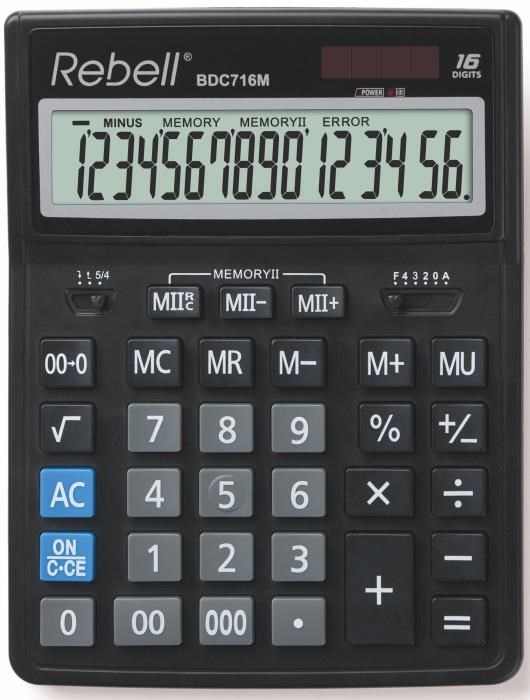 REBELL kalkulačka - RE-BDC716M BX
