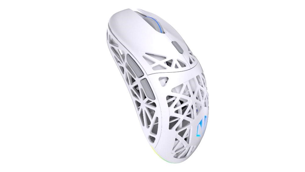 Endorfy Herní myš LIV Wireless Onyx White, Bezdrátová, ARGB, bílá