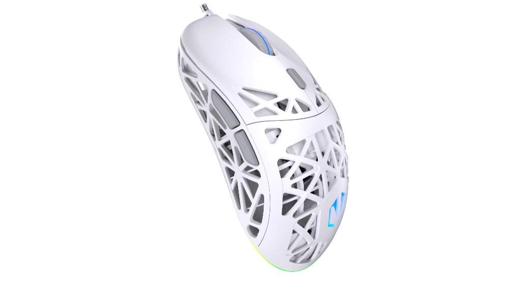 Endorfy Herní myš LIV Onyx White, Drátová, ARGB, bílá