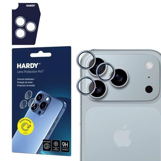 3mk HARDY Lens Protection Pro pro Apple iPhone 17 Pro /17 Pro Max Titanium Gray