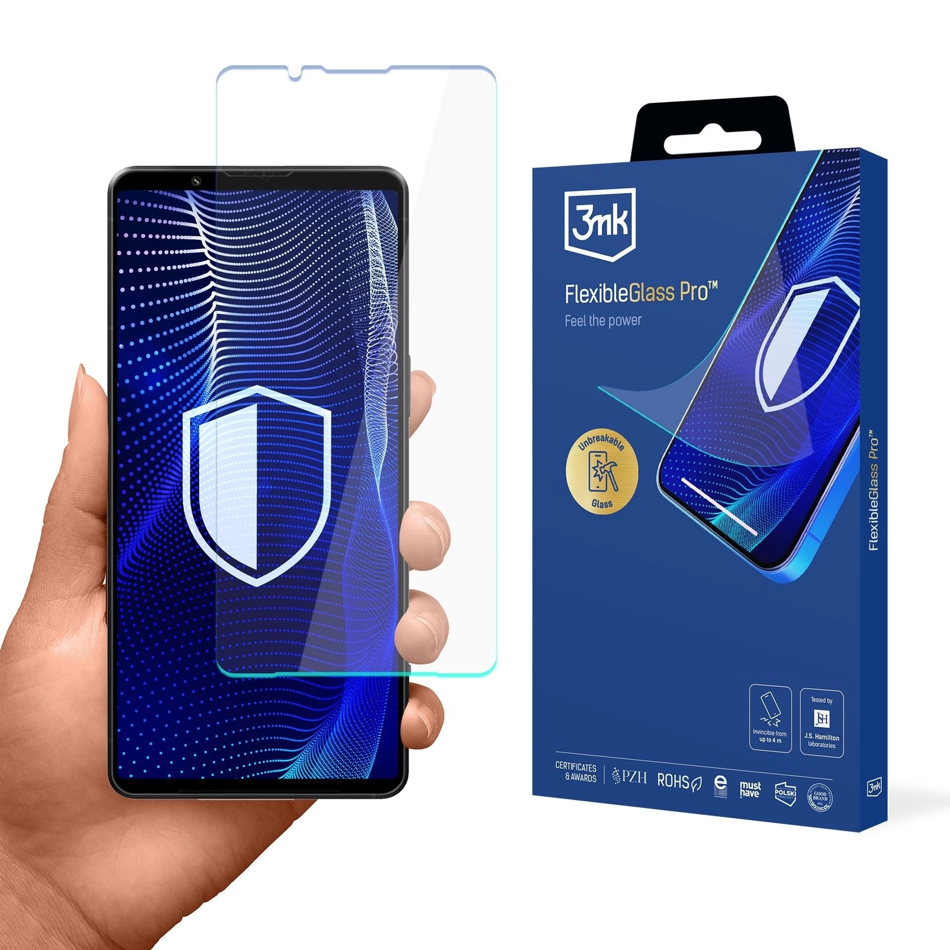 3mk hybridní sklo FlexibleGlass Pro pro Sony Xperia 1 VII