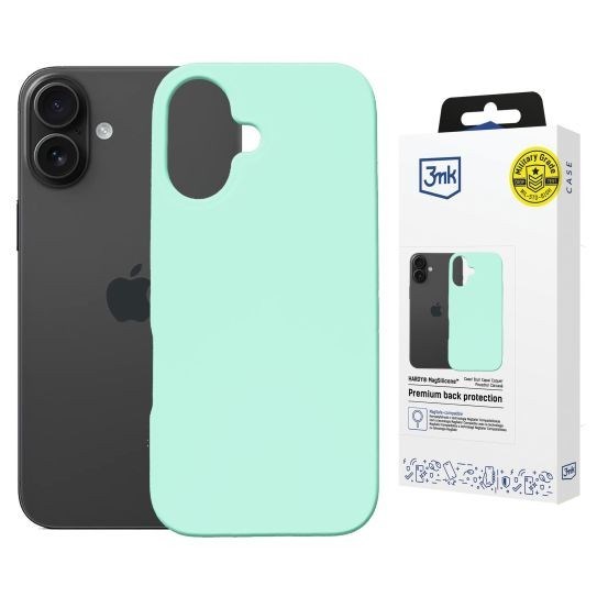 3mk ochranný kryt HARDY MagSilicone pro Apple iPhone 16 Plus Teal
