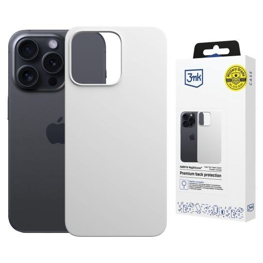 3mk ochranný kryt HARDY MagSilicone pro Apple iPhone 16 Pro Max White