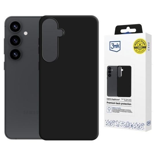 3mk ochranný kryt HARDY MagSilicone pro Samsung Galaxy S25+ Black