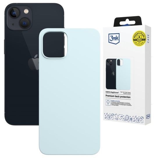 3mk ochranný kryt HARDY MagSilicone pro Apple iPhone 15 Plus Blue