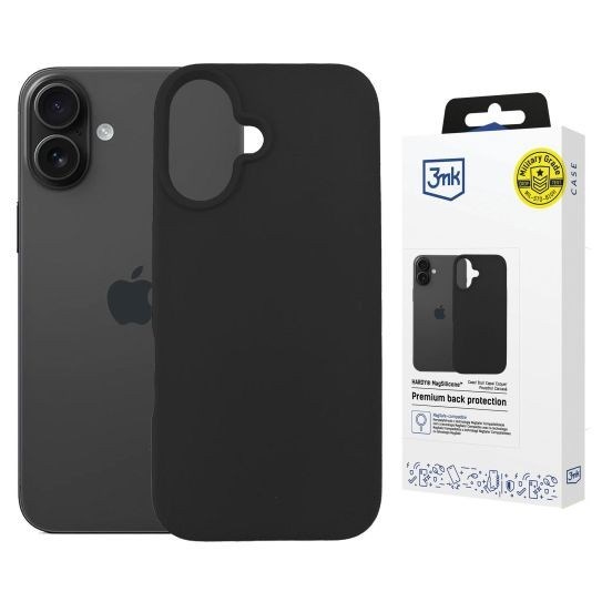 3mk ochranný kryt HARDY MagSilicone pro Apple iPhone 16 Graphite