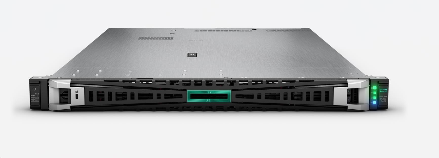 HPE PL DL360g11 5515+ (3.2/8C) 1x32G (p64706) MR408i-o/4G 8SFF 1x1000W 2p10T 1U P70541-421 RENEW