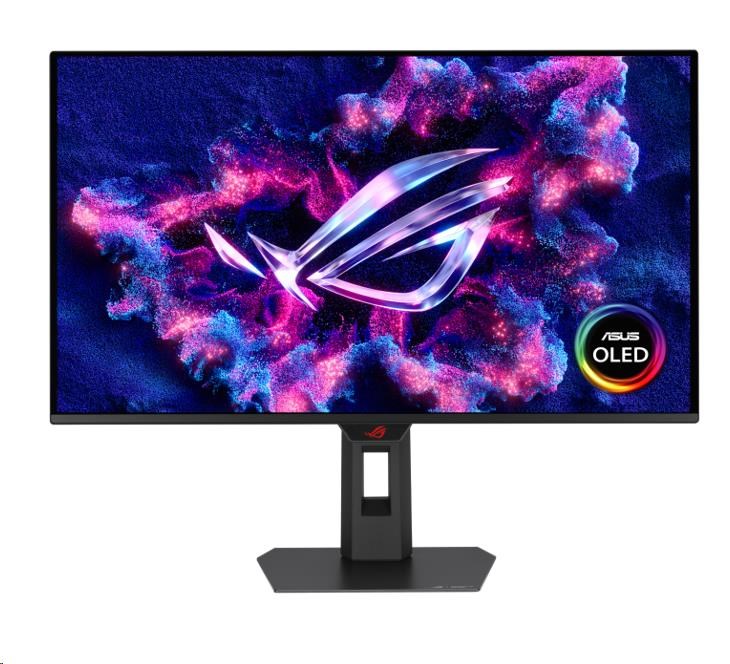 ASUS LCD 27" XG27ACDMS ROG Strix OLED, 2560x1440, 250nits, 280Hz, 0,03ms, HDR, Vesa, DP, HDMI, USB, Audio, Black