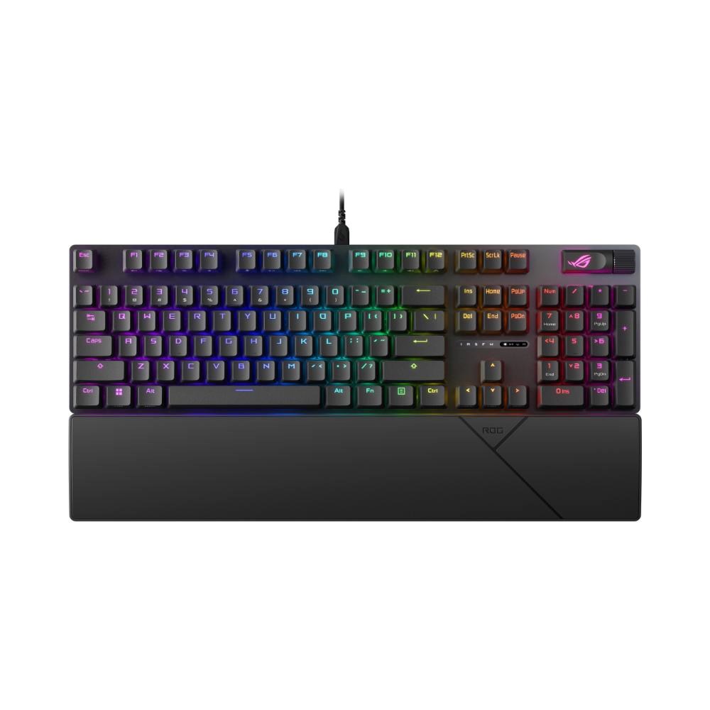 ASUS klávesnice ROG STRIX SCOPE II X, mechanická, drátová, ROG NX Snow V2, US