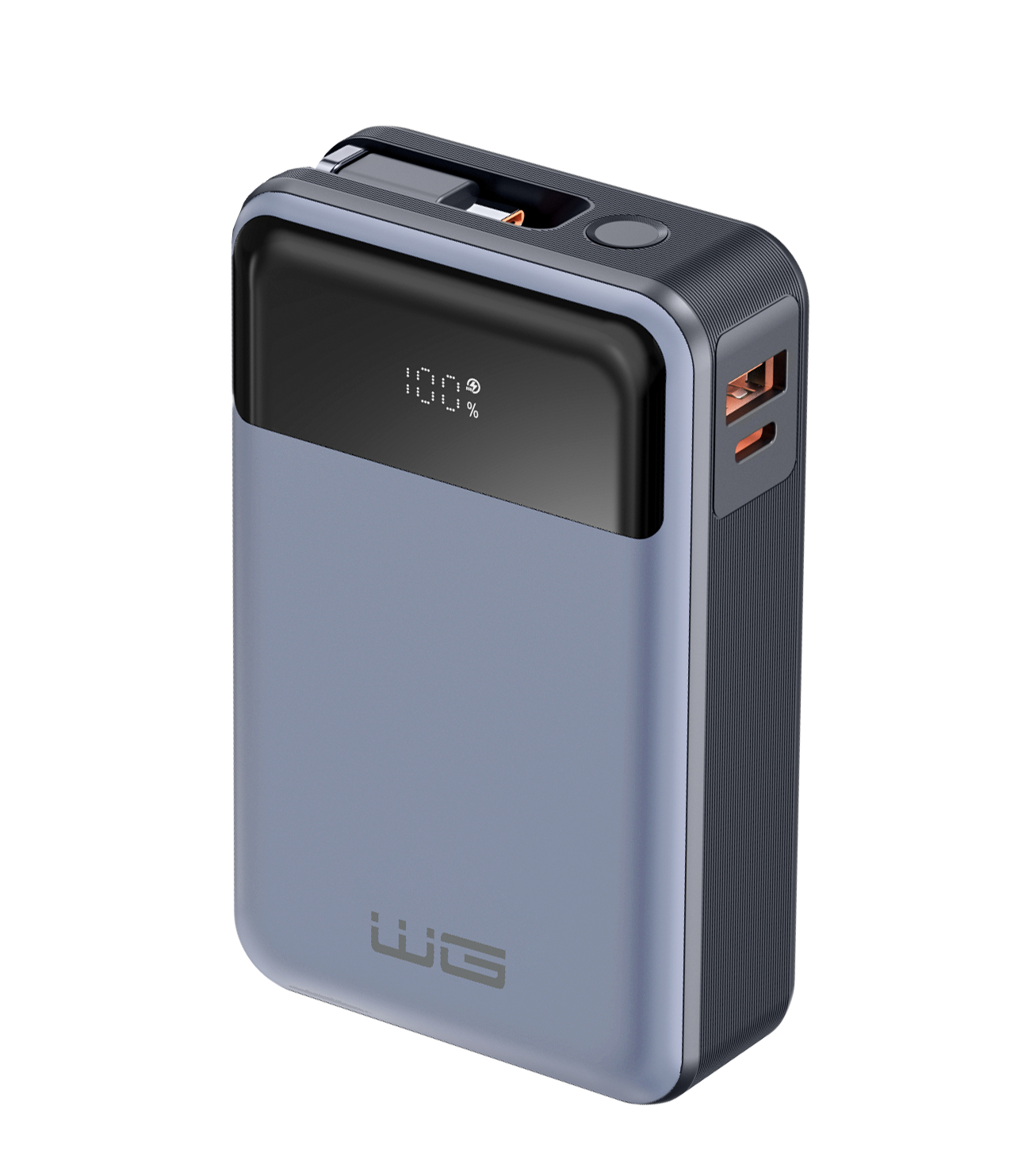 WG - Power Bank 20000 mAh, USB-C PD 65W, černá