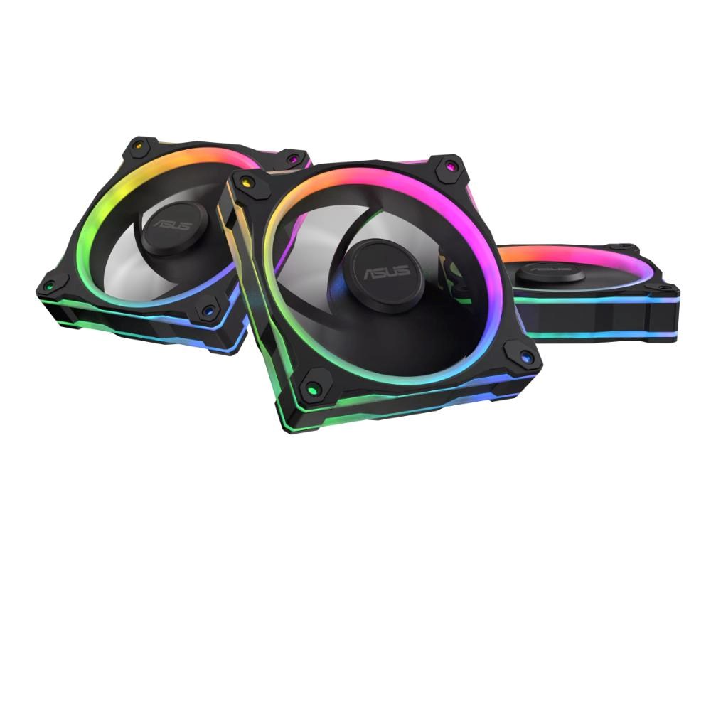 ASUS Ventilátor PRIME MR120 ARGB Reverse, 3x120mm, černá