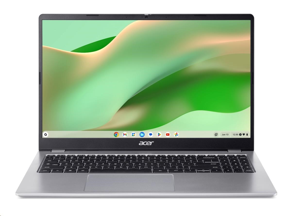 ACER NTB Chromebook 315 (CB315-6HT-C16X),N150,15.6" FHD,8GB,128GB eMMC,Intel,ChromeOS,Sparkly Silver
