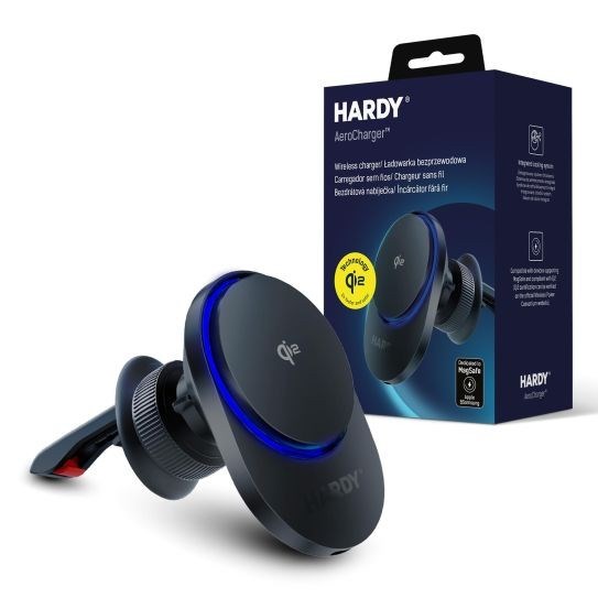 3mk HARDY AeroCharger 15W MPP Qi2 Black