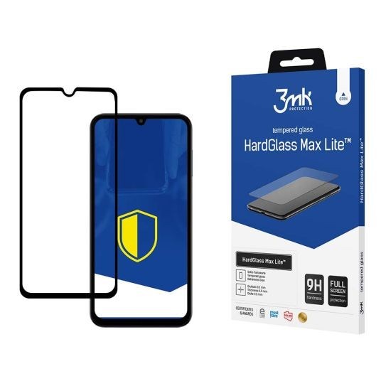 3mk tvrzené sklo HardGlass Max Lite Black pro Samsung Galaxy M15 5G