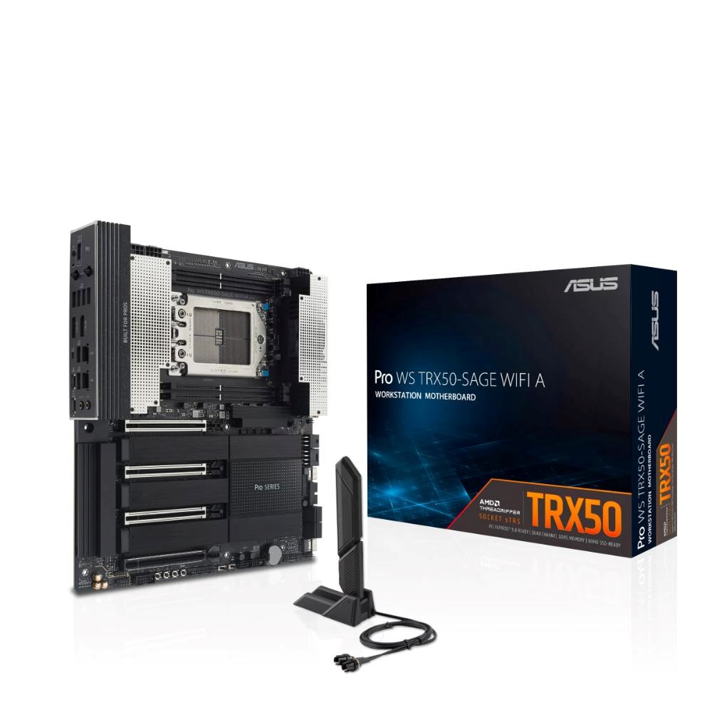 ASUS MB Sc sTR5 Pro WS TRX50-SAGE WIFI A, AMD TRX50, 4xDDR5, WiFi, CEB