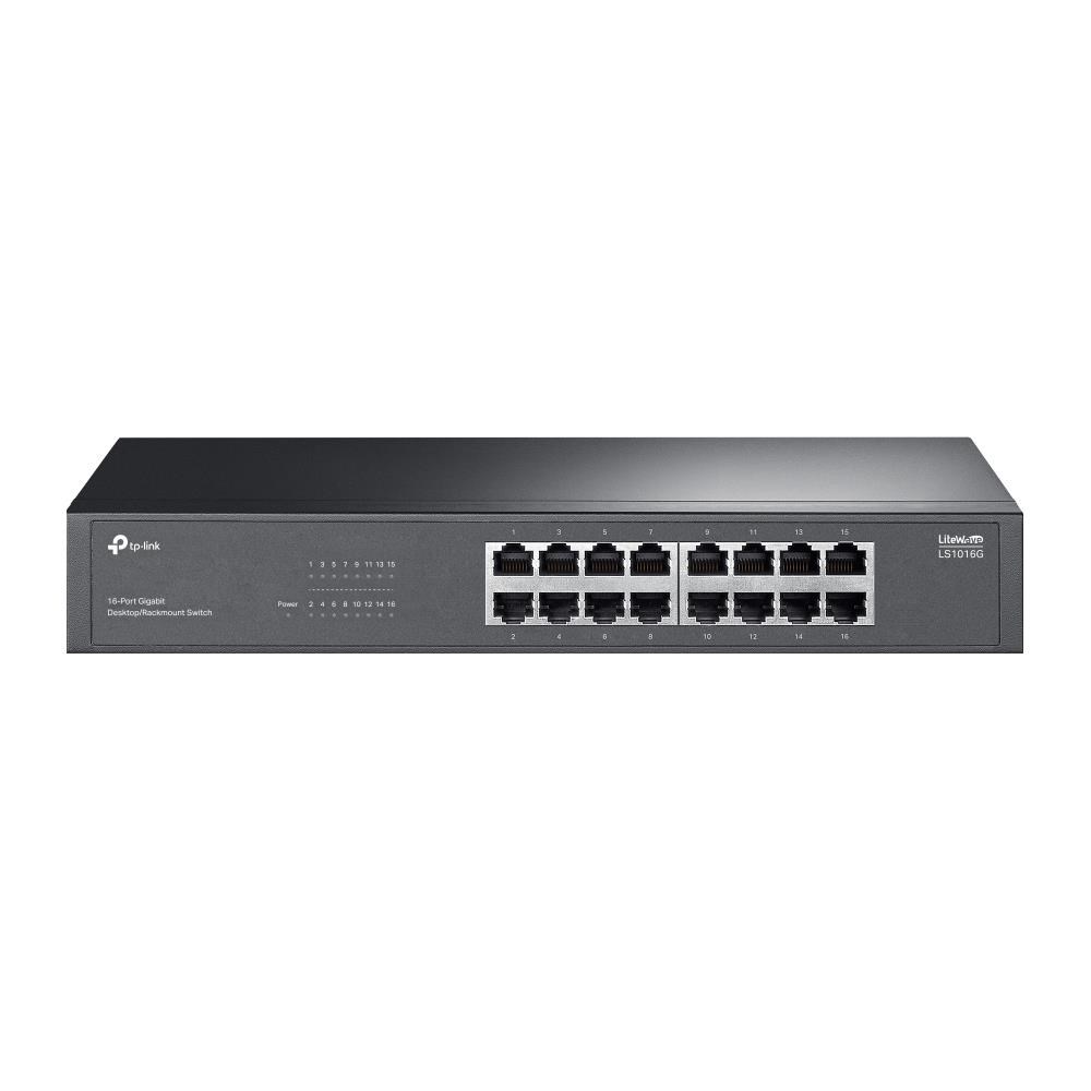 TP-Link LiteWave switch LS1016G (16xGbE, fanless)