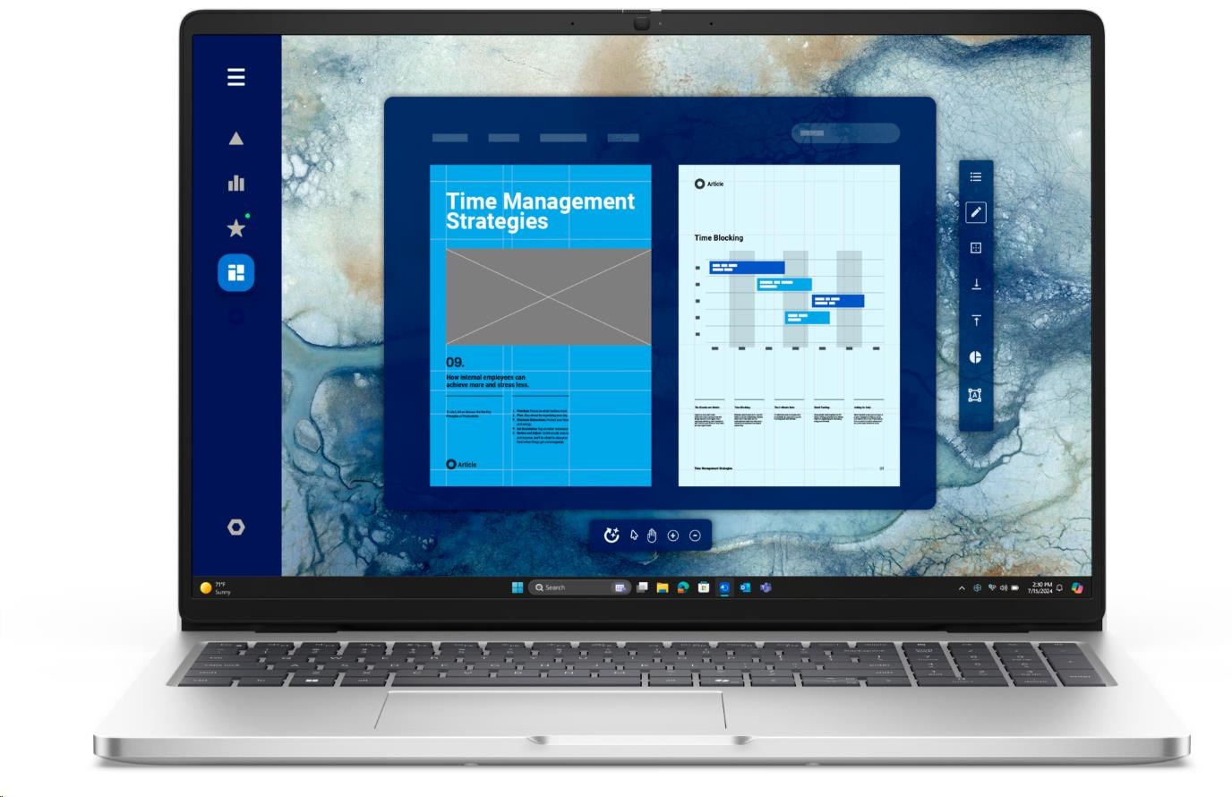DELL NTB Pro 14 PC14255/AMD Ryzen AI 5 PRO 340/16GB/512GB SSD/14" FHD+/3 Cell/65W/WLAN/Backlit Kb/W11 Pro/3Y PS NBD