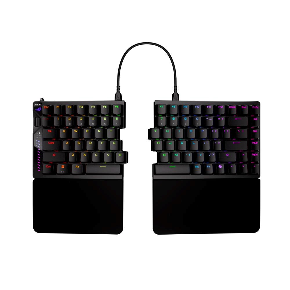 ASUS Klávesnice ROG Falcata, Mechanická, Bezdrátová, ARGB, černá