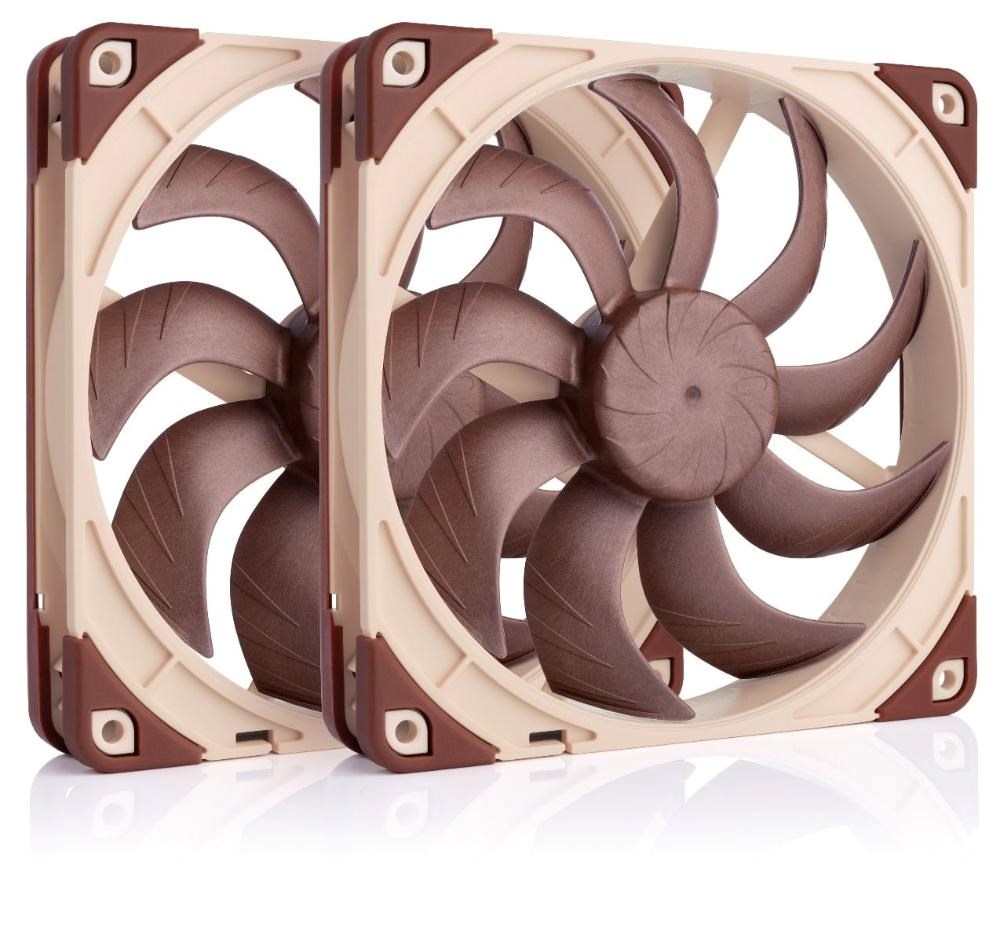 NOCTUA Ventilátory NF-A14x25 G2 PWM, 2x140mm, PWM