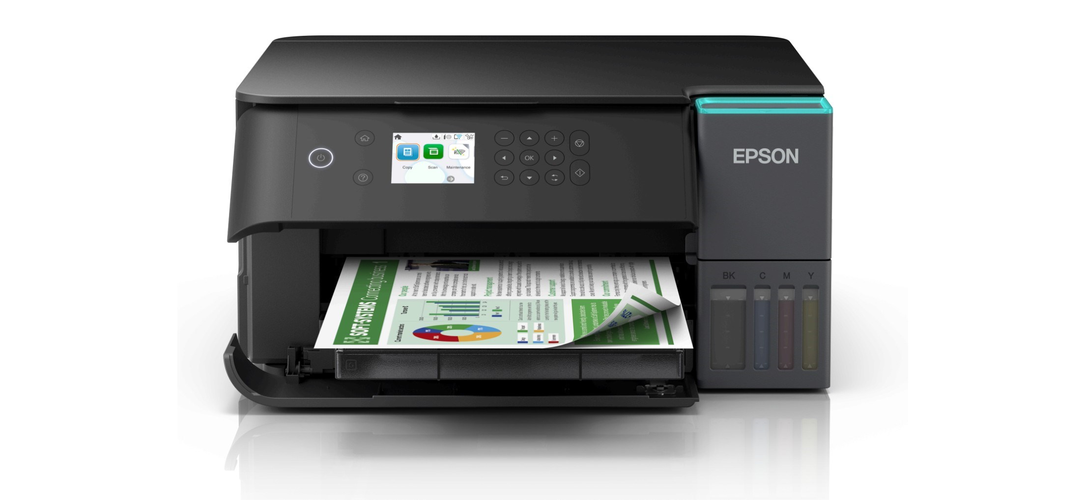 EPSON tiskárna ink EcoTank L6360, 3v1, A4, 1200x4800, 35ppm, Wi-Fi, Záruka 5 let po registraci zdarma