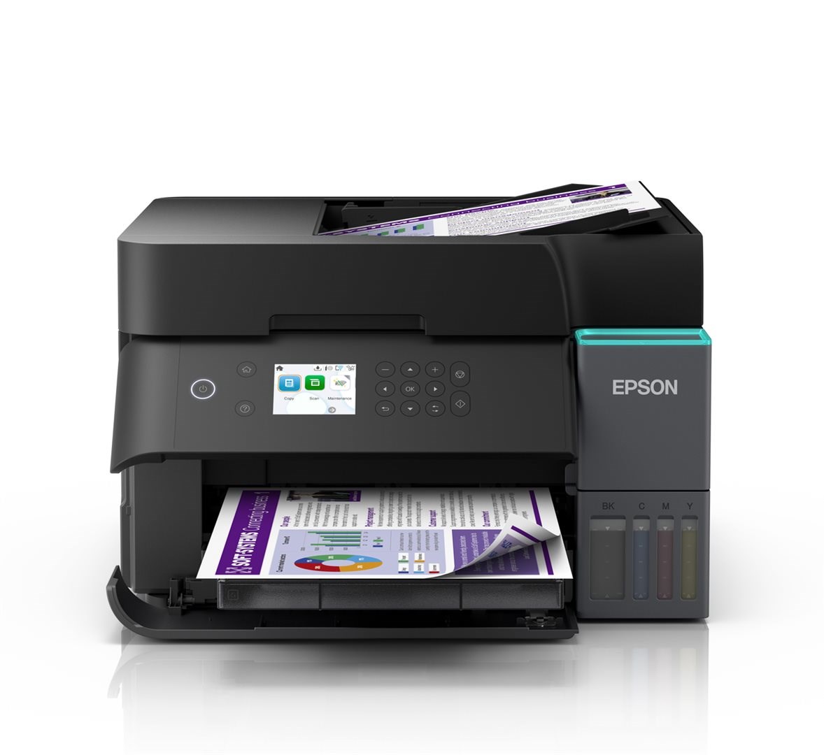 EPSON tiskárna ink EcoTank L6370, 3v1, A4, 1200x4800dpi, 35ppm,  Wi-Fi, Záruka 5 let po registraci zdarma