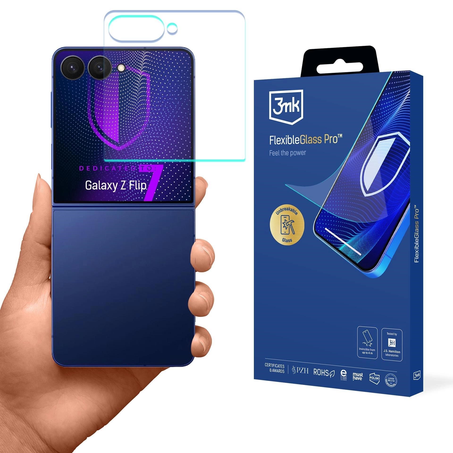 3mk hybridní sklo FlexibleGlass Pro pro Samsung Galaxy Z Flip 7