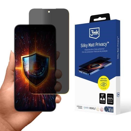 3mk ochranná folie Silky Matt Privacy pro Poco F7