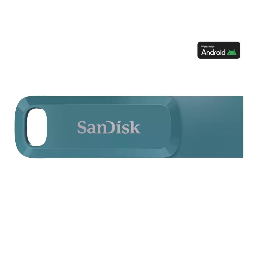 SanDisk Flash Disk 1TB Ultra Dual Drive Go, USB-C 3.2, modrá