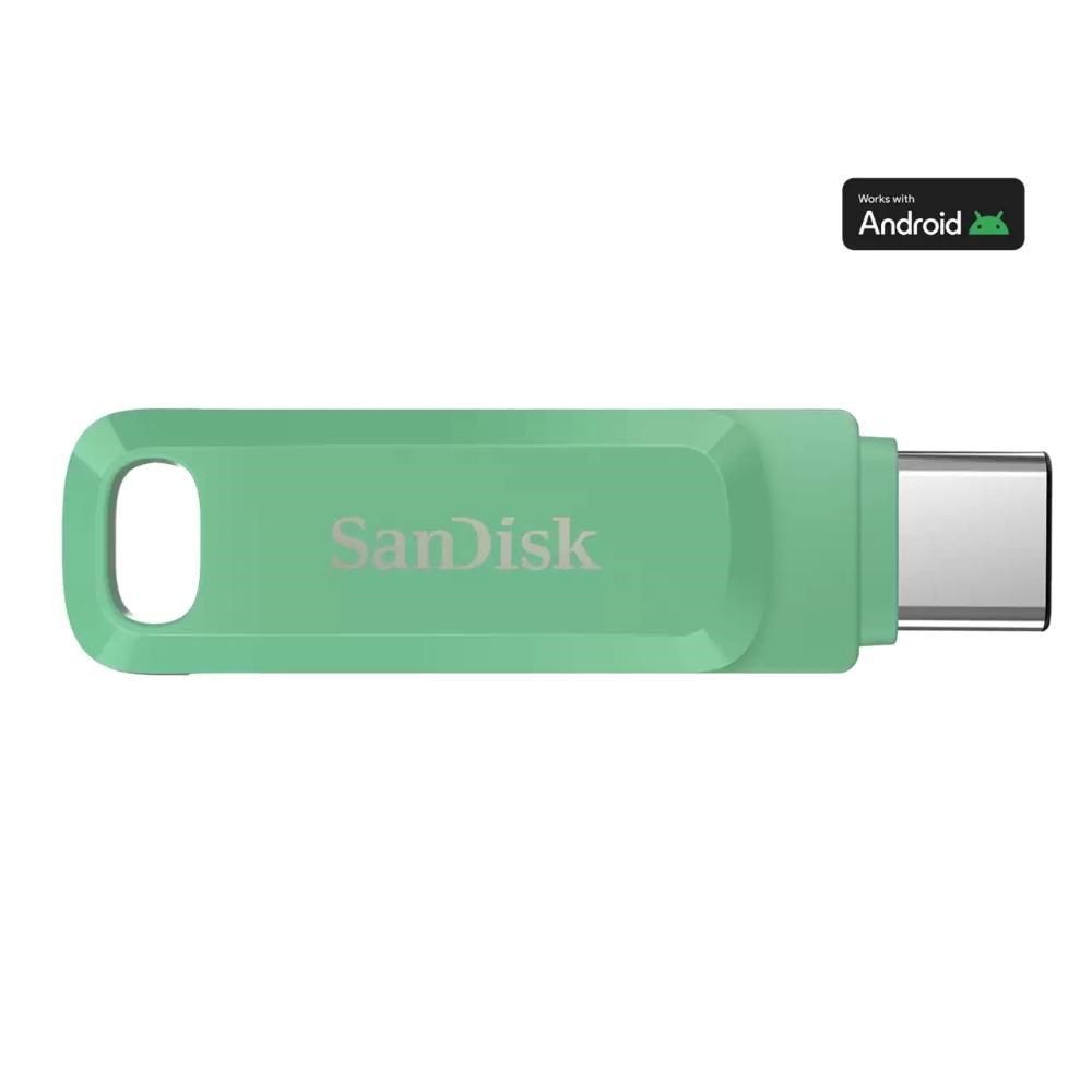 SanDisk Flash Disk 1TB Ultra Dual Drive Go, USB-C 3.2, zelená