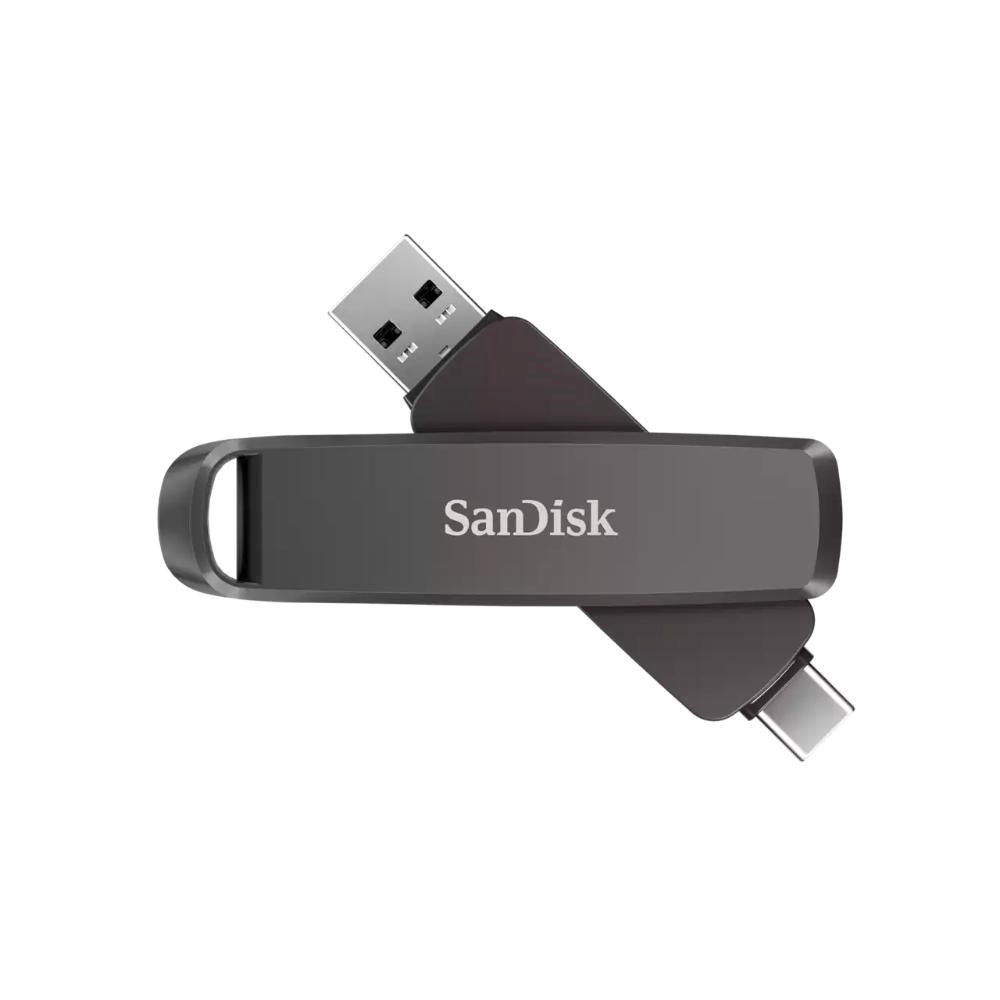 SanDisk Flash Disk 512GB Extreme Pro Dual Drive, USB-C, černá