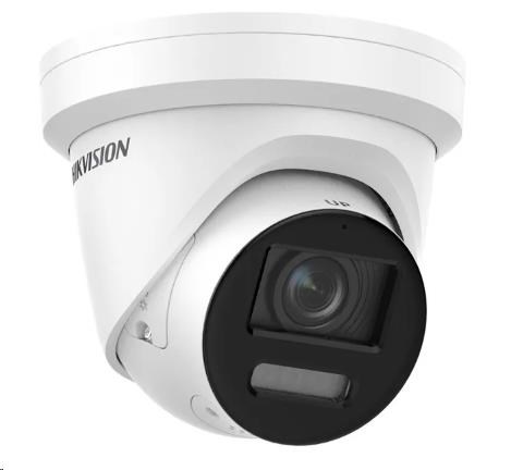 Hikvision DS-2CD2387G2H-LISU/SL(2.8mm)(eF), 8MPix IP Turret Hybrid ColorVu AcuSense kamera; LED/IR 40m, WDR 130dB,audio,