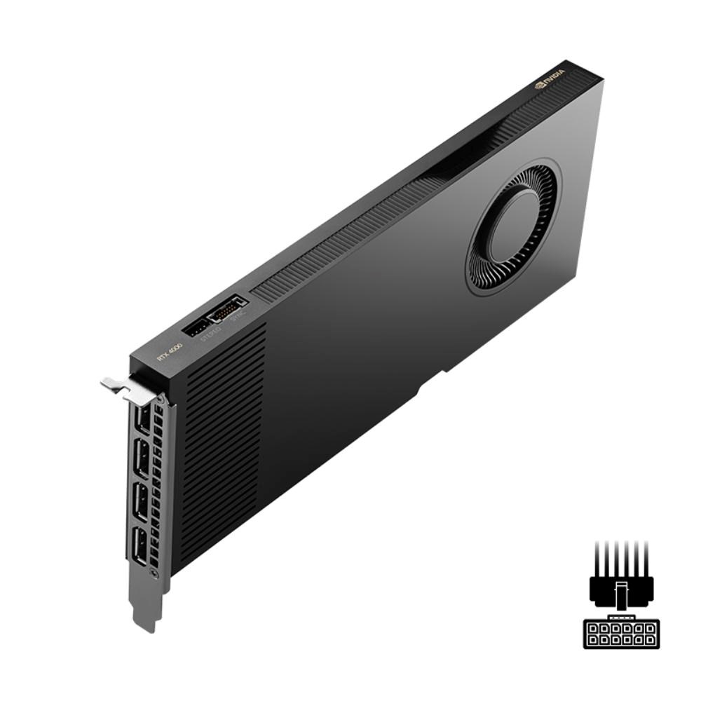PNY VGA NVIDIA RTX 4000 ADA 20G, 20G GDDR6, 4xDP