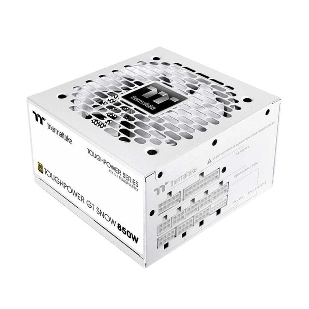 THERMALTAKE zdroj 850W Toughpower GT, 120mm, Plně modulární, 80+ Gold, bílá