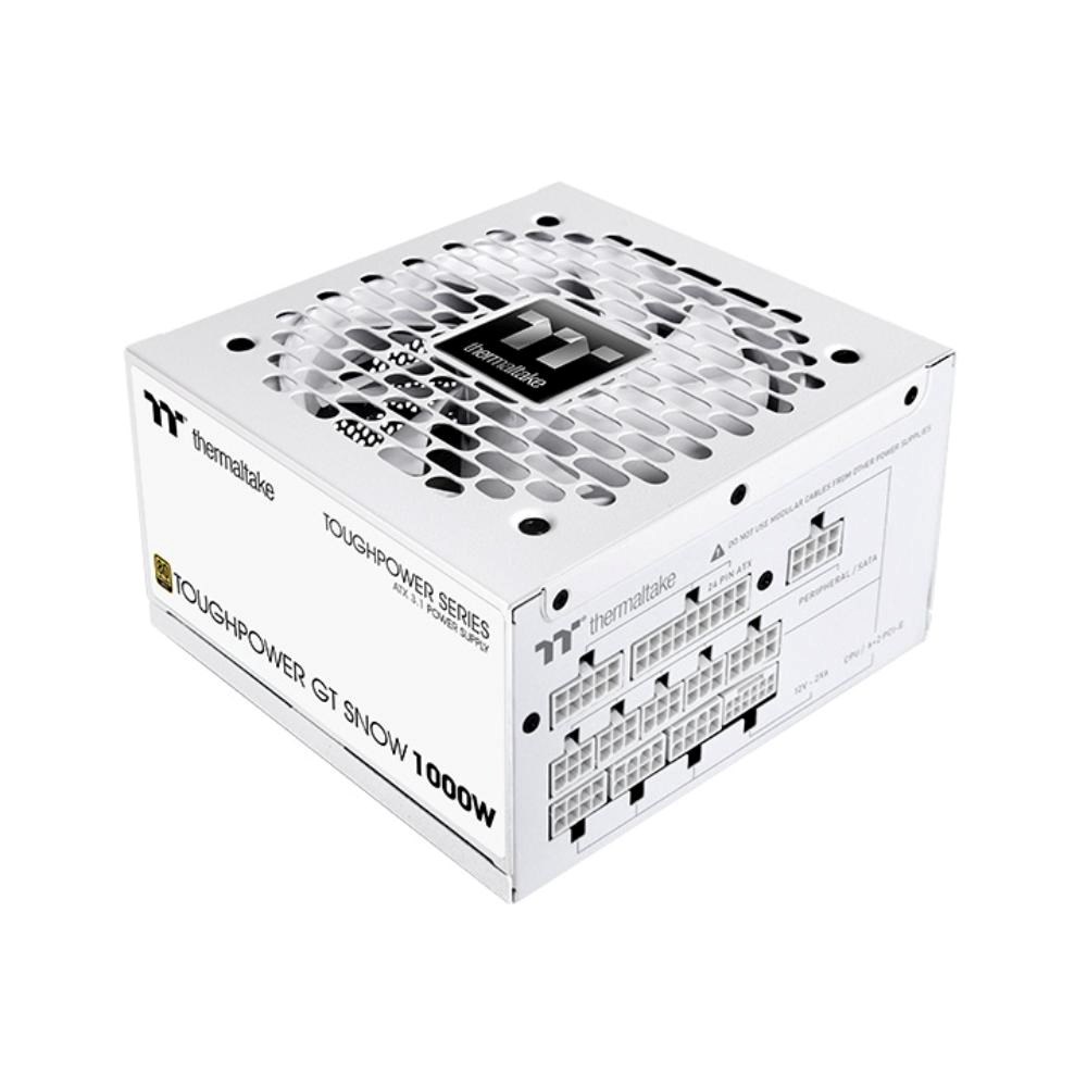 THERMALTAKE zdroj 1000W Toughpower GT, 120mm, Plně modulární, 80+ Gold, bílá