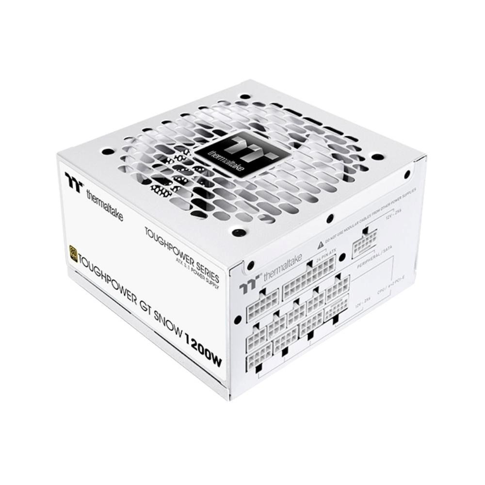 THERMALTAKE zdroj 1200W Toughpower GT, 120mm, Plně modulární, 80+ Gold, bílá