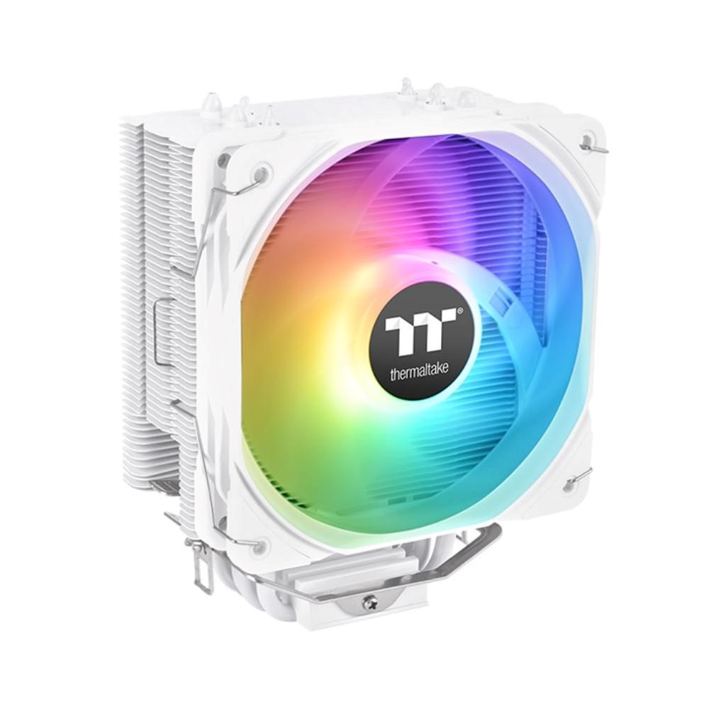 THERMALTAKE Chladič CPU UX200 SE ARGB, 1x120mm, LGA1851, AM5, bílá