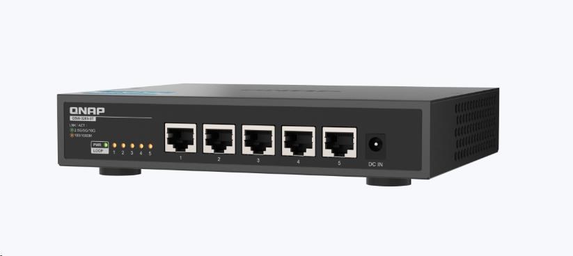 QNAP switch QSW-L3208-2C6T (6x10GbE,2x10GbE/SFP+combo)