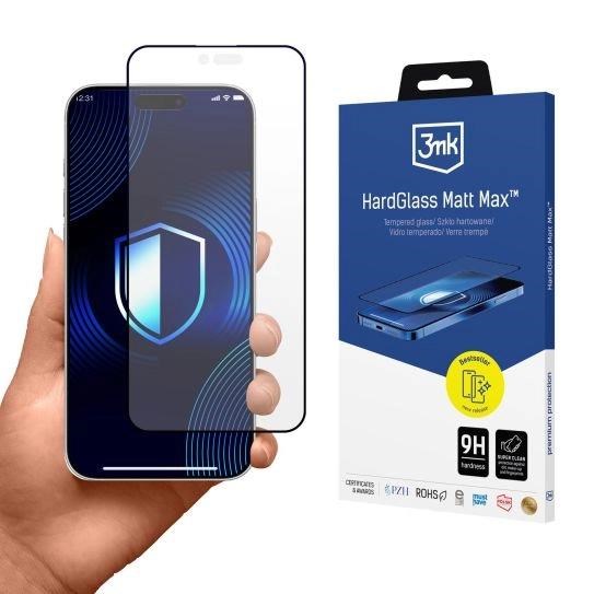 3mk tvrzené sklo HardGlass Matt Max pro Apple Iphone 17 Pro