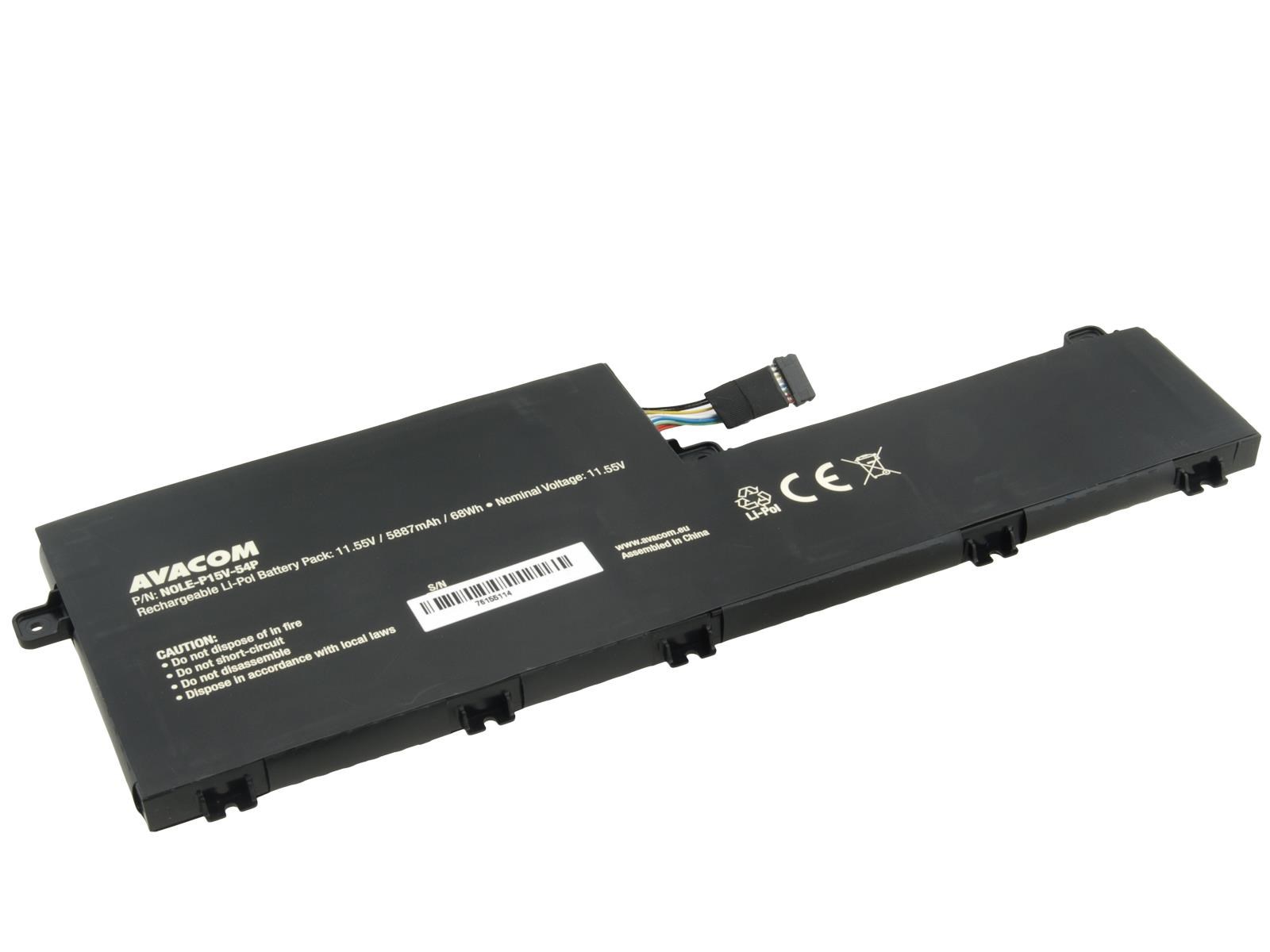 AVACOM baterie pro Lenovo ThinkPad P15V, T15p Li-Pol 11,55V 5887mAh 68Wh