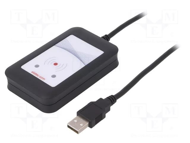 Elatec RFID čtečka TWN4 black, USB, 13.56MHz