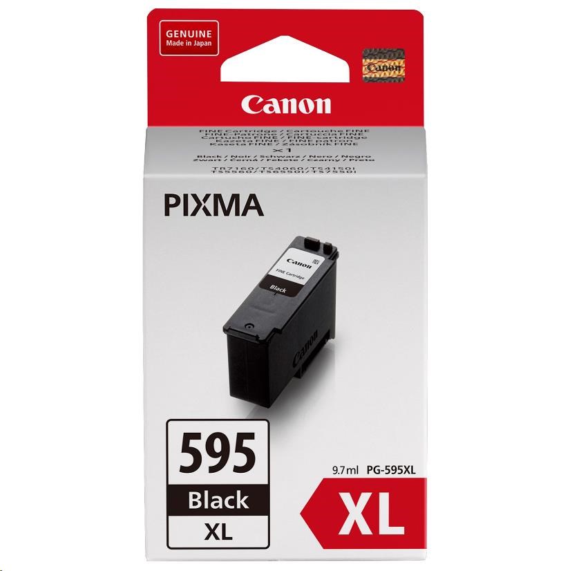 Canon CARTRIDGE PG-595XL černá pro Pixma TS4150i, TS6550i, TS7550i (300 stran)