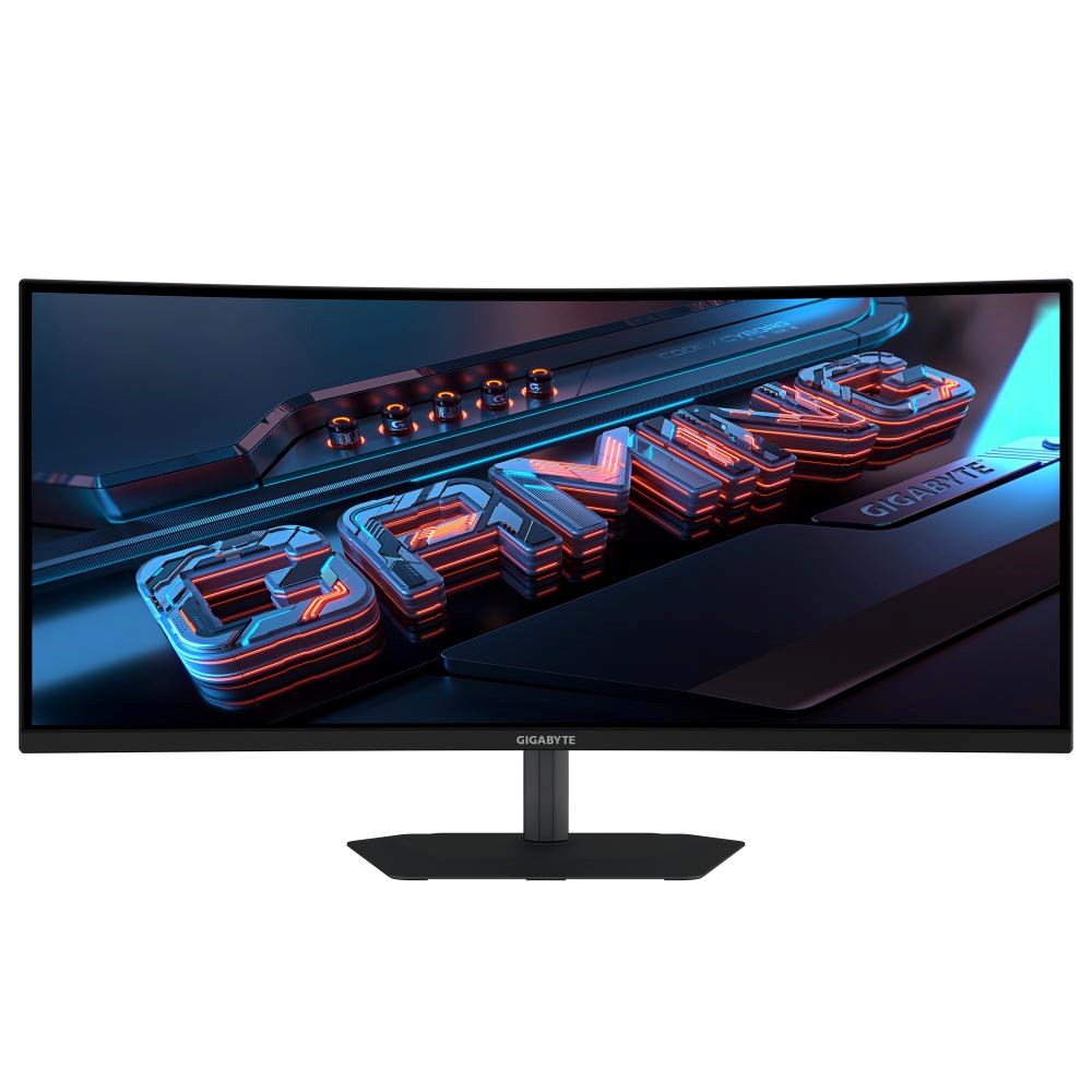 GIGABYTE LCD - 34" Gaming monitor G34WQC2, VA, 21:9, 3440x1440 QHD, 200Hz, 450 cd/m2, 1ms, 2xHDMI, 2xDP